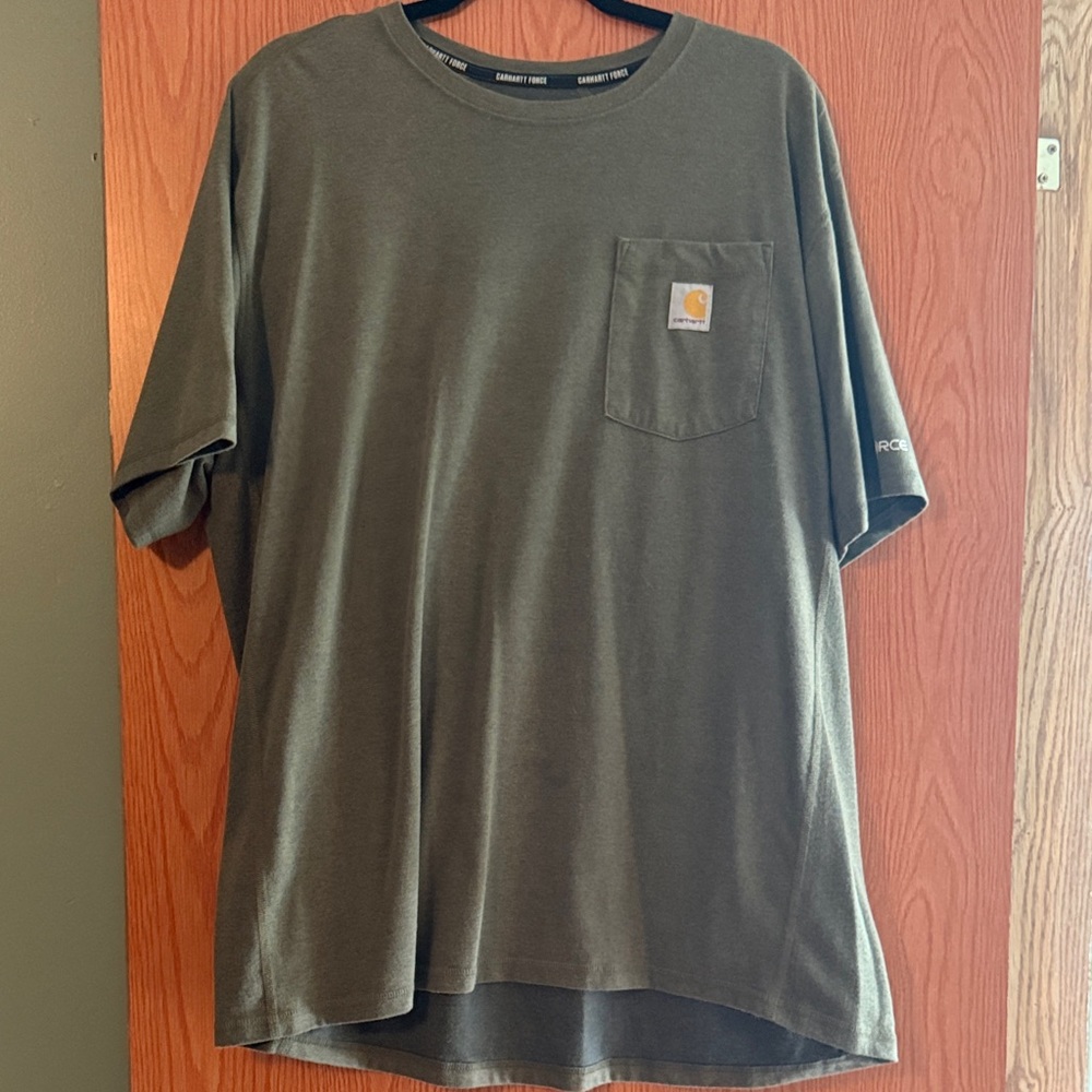 Carhartt Men's Forest Green Short Sleeve Tee